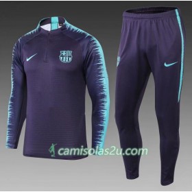 FC Barcelona Sweat de Treino Conjunto Azul 2018/19